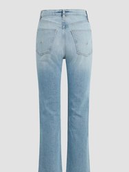 Jade High-Rise Straight Loose Fit Jean - Free Mind