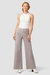 Jodie High-Rise Wide Leg Crop Jeans - Coated Moonrock