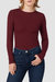 Knot Back Bodysuit - Bordeaux - Bordeaux