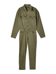 Long Sleeve Fitted Jumpsuit