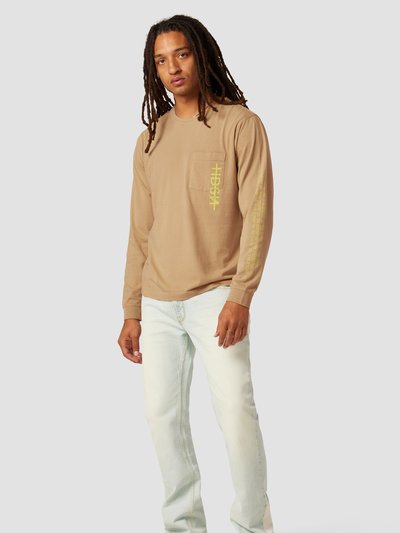 Hudson Jeans Long Sleeve Tee - Dusty Pink product