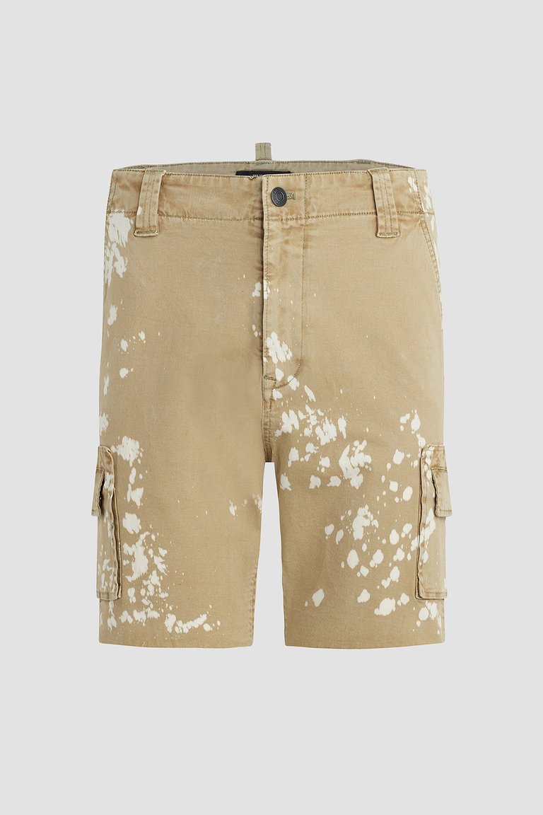 Military Cargo Short - Bleached