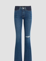 Nico Maternity Mid-Rise Bootcut Jean - Spades