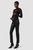 Nico Maternity Straight Ankle Jean - Coated Black - Coated Black