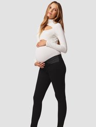 Nico Maternity Super Skinny Ankle Jean - Black