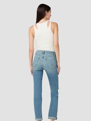 Nico Mid-Rise Straight Ankle Jean - The One