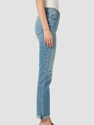 Nico Mid-Rise Straight Ankle Jean - The One