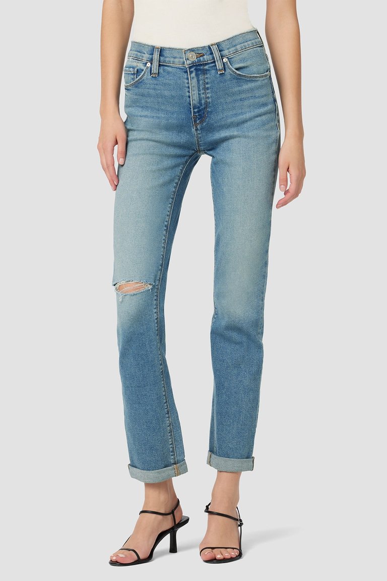 Nico Mid-Rise Straight Ankle Jean - The One