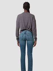 Nico Mid-Rise Straight Leg Ankle Jean - Reminisce