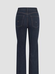 Noa High-Rise Straight Crop Jean - Giana