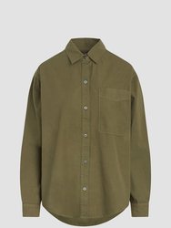 Oversized Shirt - Rifle Green