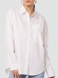 Oversized Shirt - White - White