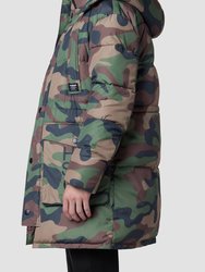 Quilted Hooded Storm Parka