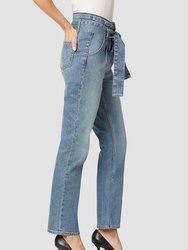 Remi High-Rise Paper Bag Pant