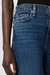 Remi High-Rise Straight Ankle Forward Seam Petite Jean With Slit Hem