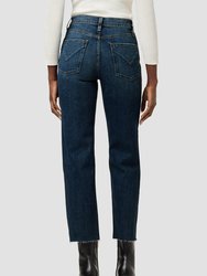 Remi High-Rise Straight Ankle Jean - Atmosphere