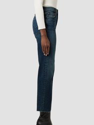 Remi High-Rise Straight Ankle Jean - Atmosphere