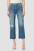 Remi High-Rise Straight Crop Jean - Stunner