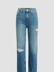 Remi High-Rise Straight Crop Jean - Stunner - Stunner