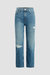 Remi High-Rise Straight Crop Jean - Stunner - Stunner