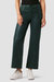 Rosie High-Rise Wide Leg Ankle Jean - Coated Scarab