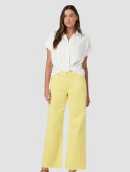 Rosie High-Rise Wide Leg Ankle Jean - Limelight - Limelight