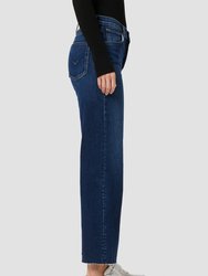 Rosie High-Rise Wide Leg Ankle Jean - Mogul