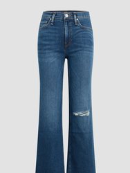 Rosie High-Rise Wide Leg Ankle Jean - Spades