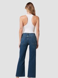 Rosie High-Rise Wide Leg Ankle Jean