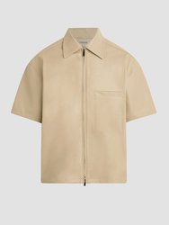 Short Sleeve Zip Shirt