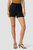 Tie Waist Short - Black Beauty