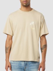 Vintage Tee - Sand Palm