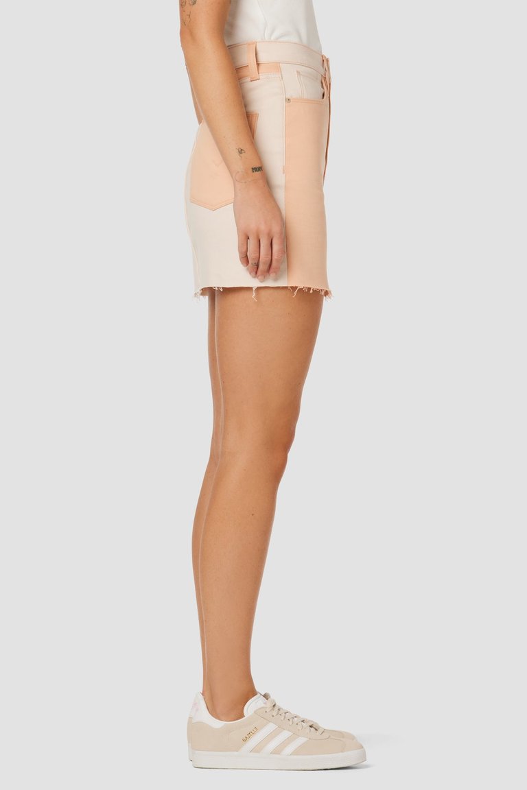 Viper Mini Skirt - Pink/Sand