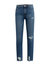 Nico Mid Rise Straight Crop Jeans - Seaglass