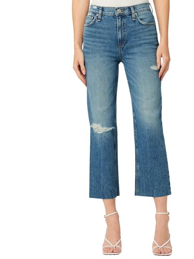 Hudson Remi High Rise Distressed Cropped Straight Leg Jean product
