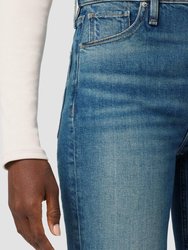 Remi High-Rise Straight Ankle Jeans