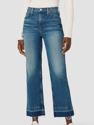 Remi High-Rise Straight Ankle Jeans - Moon Wash