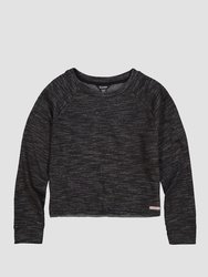 Space Dye Sweatshirt - Black