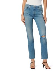 Women's Blair High Rise Straight Crop Jeans - Summer Haze