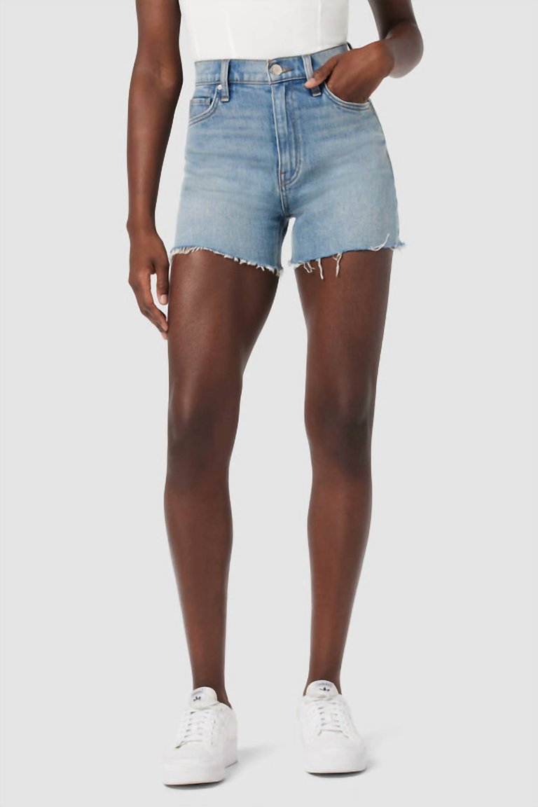 Women's Harlow High Rise Short In Ocean Air - Ocean Air