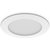 6" Slim White & Color Canless LED Smart Downlight - White