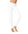 Essential Denim Legging In White - White