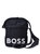 Boss Bold Logo Nylon Adjustable Reporter Bag