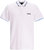 BOSS Men's Sporty Regular Fit Cotton Polo Shirt White - White