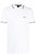 Hugo Boss Men Paul Curved NCSA White Pique Short Sleeve Polo T-Shirt