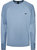 Hugo Boss Men Perform-X Cotton Blend Pullover Sweater 498-Open Blue - Blue