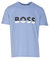 HUGO BOSS Men's Big Logo Jersey Cotton T-Shirt Forever Blue/Asphalt Grey - Blue