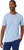 HUGO BOSS Men's Contrast Curve Logo Short-Sleeve Cotton T-Shirt, Bachelor Button - Blue