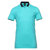 Hugo Boss Men's Paddy 1 Polo Shirt with 3D Collar, Turquoise - Turquoise