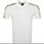 Hugo Boss Men's Parlay White Pique Cotton Shoulder Logo Short Sleeve Polo T-Shirt - White